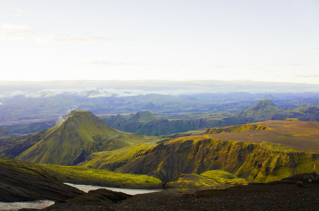 Wanderung: Fimmvörðuháls Hiking Trail