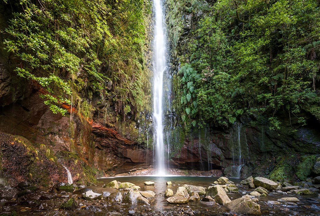 Levada-Wasserfall